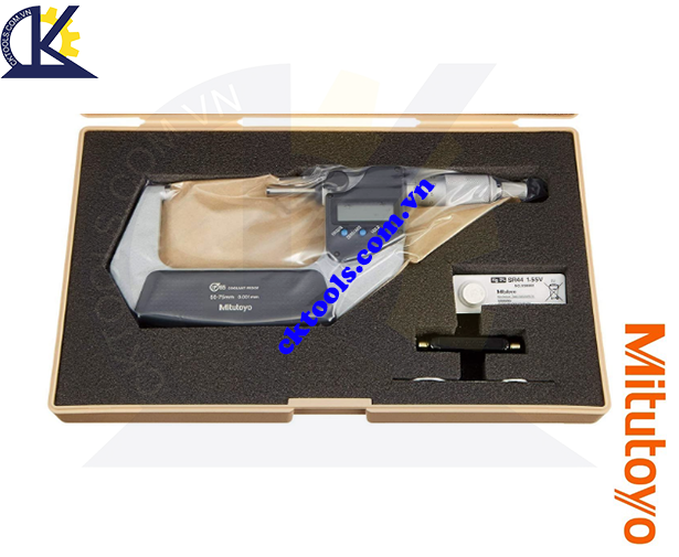 Panme Mitutoyo 50-75mm/0.001mm, Panme đo ngoài Mitutoyo 50-75mm/0.001mm, Panme điện tử Mitutoyo 50-75mm/0.001mm, Panme đo ngoài điện tử Mitutoyo 293-242-30 50-75mm/0.001mm(SPC)