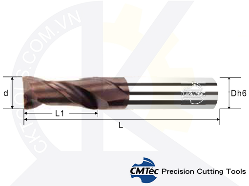 Dao phay CMTec CEHSM2-CEHS2, Dao phay ngón CM Téc CEHSM2-CEHS2