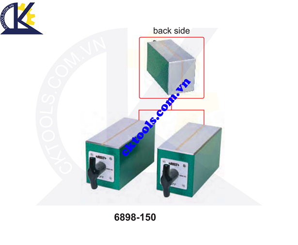 Đế từ  INSIZE  6898-150 , MAGNETIC RECTANGULAR BLOCKS   6898-150